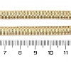Rack Plating Brass Herringbone Chains Necklace for Men Women NJEW-M193-01G-3
