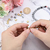 3Strands 3 Colors Non-magnetic Synthetic Hematite Bead Strands G-CA0001-81A-3