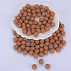 Round Silicone Focal Beads SI-JX0046A-77-1