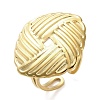 Ion Plating(IP) 304 Stainless Steel Finger Rings RJEW-C075-05B-G-1