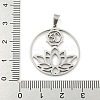 Non-Tarnish 304 Stainless Steel Pendants STAS-Z076-18P-3