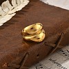 304 Stainless Steel Open Cuff Rings RJEW-R014-02G-01-3