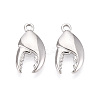 304 Stainless Steel Pendants STAS-T067-100P-1