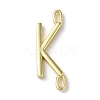Rack Plating Brass Connector Charms KK-P245-07G-K-1