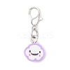 Polymer Clay Pendant Decorations HJEW-JM03950-4