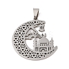 Non-Tarnish 201 Stainless Steel Pendants STAS-S126-06P-1
