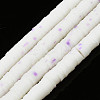 Handmade Polymer Clay Beads Strands CLAY-R089-6mm-170-1