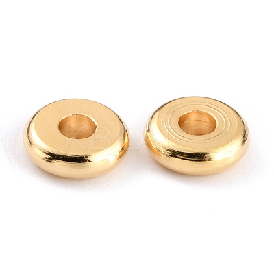 Brass Beads KK-O133-317E-G-1