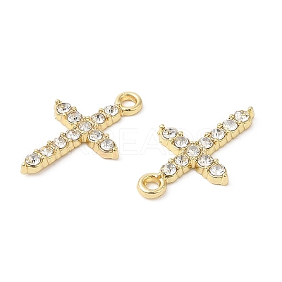 Alloy Rhinestone Pendants LS-ALRI-P005-02G-1