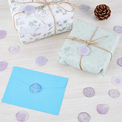 Translucent PVC Adhesive Stickers DIY-CP0009-54A-1
