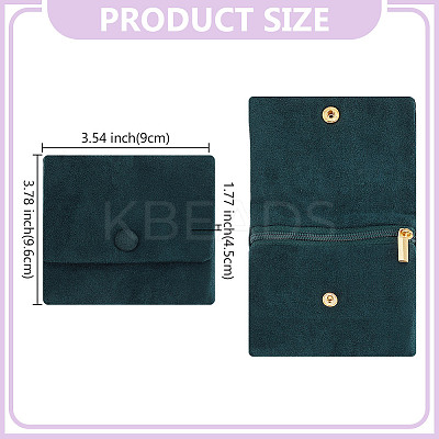 Velvet Fabric Jewelry Storage Bags ABAG-WH0048-24B-1