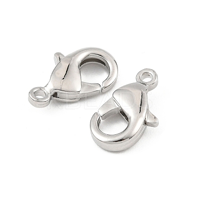 SHEGRACE Brass Lobster Claw Clasps XGR0010P-04P-1