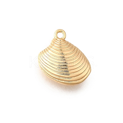 Ocean Theme Brass Charms KK-C096-13D-G-1