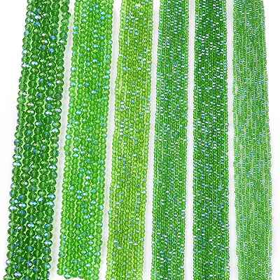 Electroplate Glass Beads Strands EGLA-A044-T8mm-L11-1