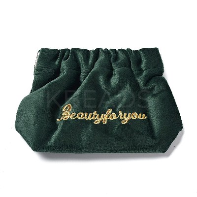 Velvet Spring Snap Closure Change Purse ABAG-P009-A01-1