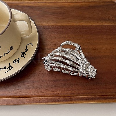 Alloy Hair Clips SKUL-PW0004-01-1