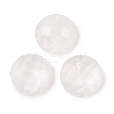 Natural Quartz Crystal Rock Crystal Cabochons G-C146-03N-1