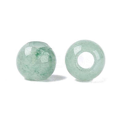Natural Aventurine European Beads G-Q607-02H-1