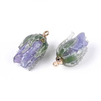 Transparent Acrylic Pendants X1-SACR-T017-53A-1