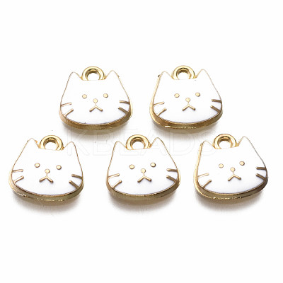 Alloy Enamel Charms ENAM-T011-95A-NR-1