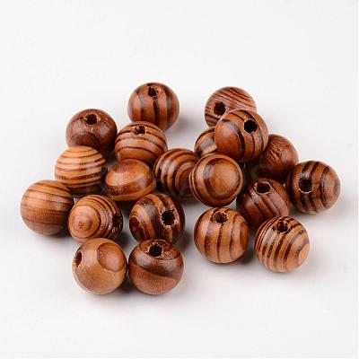 Round Natural Wood Beads X-WOOD-Q009-16mm-LF-1