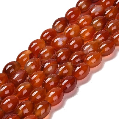 Natural Agate Beads Strands G-B079-E01-01-1