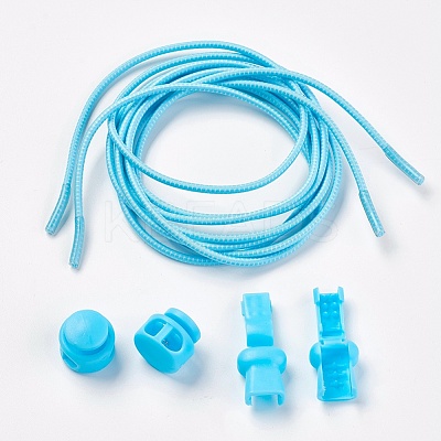 DIY Elastic Lock Shoelace AJEW-WH0057-05N-1