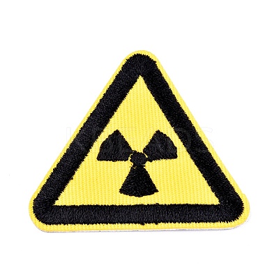 Computerized Embroidery Cloth Iron on/Sew on Patches DIY-M006-12B-1
