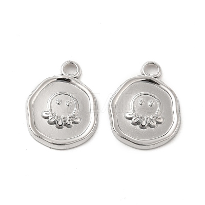 Non-Tarnish 304 Stainless Steel Pendants STAS-B032-34P-1