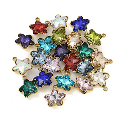 Ion Plating(IP) 304 Stainless Steel Charms STAS-U007-15G-1