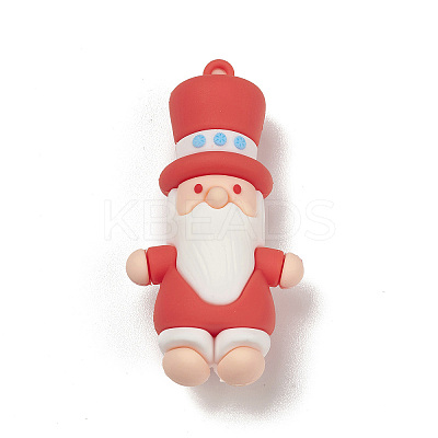 PVC Plastic Christmas Style Big Pendants PVC-O001-02B-1