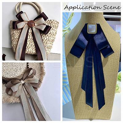 9 Yards 3 Styles Polyester Ribbon SRIB-C002-06A-1