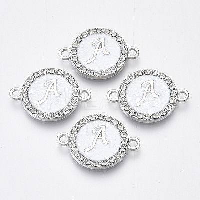 Alloy Enamel Links Connectors ENAM-TAC0003-01S-04A-1