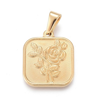 Valentine's Day 304 Stainless Steel Pendants STAS-F252-17G-1