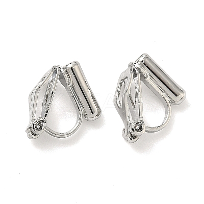 Brass Clip-on Earring Findings KK-A281-30P-1