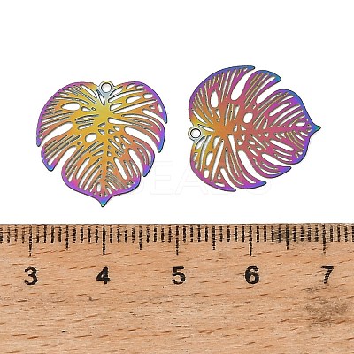 201 Stainless Steel Filigree Pendants SA-CBA07FA-01-1
