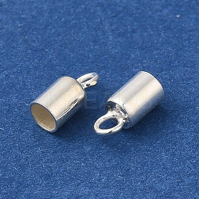 925 Sterling Silver Cord Ends STER-P055-02A-S-1