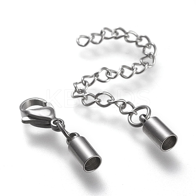Tarnish Resistant 304 Stainless Steel Chain Extender LS-STAS-K195-22P-01-1