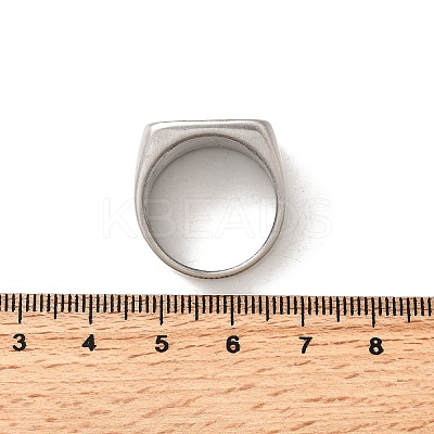304 Stainless Steel Wide Band Finger Rings for Men RJEW-P163-02P-1