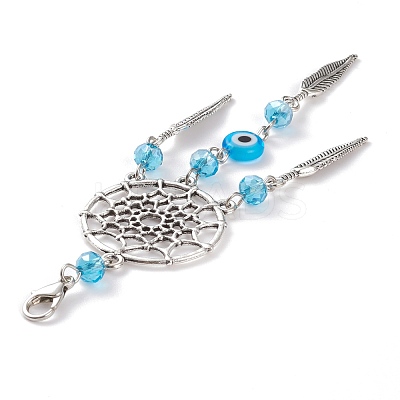Tibetan Style Alloy Pendants HJEW-JM00406-1