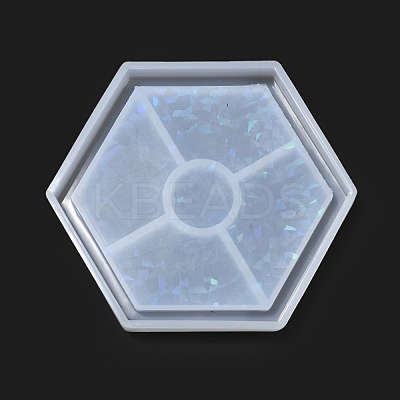 Silicone Laser Effect Cup Mat Molds DIY-C061-03A-1