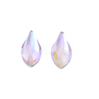 Glass Rhinestone Cabochons MRMJ-N027-030B-1