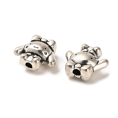 Tibetan Style Alloy Beads FIND-C043-043AS-1