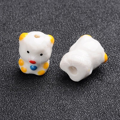Handmade Porcelain Beads PORC-I009-M-1