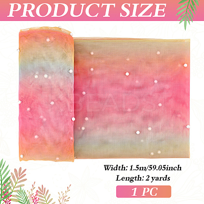 Polyester Mesh Fabric DIY-WH0589-77A-1