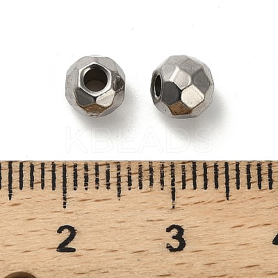 304 Stainless Steel Beads STAS-S167-02D-P-1