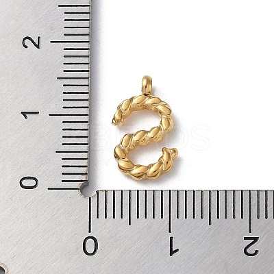 316 Surgical Stainless Steel Pendants & Charms STAS-D031-01S-1