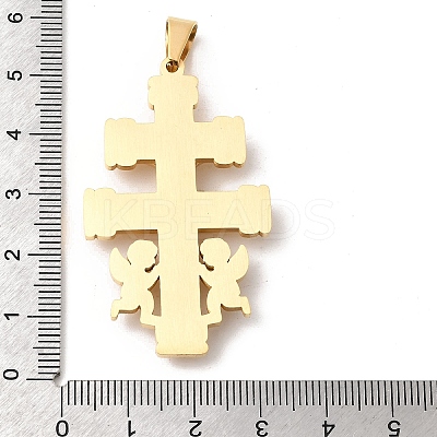 304 Stainless Steel Pendants STAS-G378-04G-1
