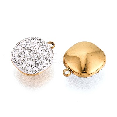 Ion Plating(IP) 201 Stainless Steel Charms STAS-N109-217A-G-1