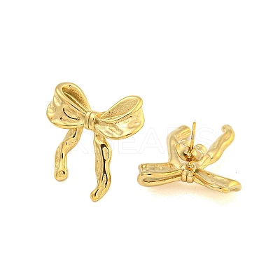 Ion Plating(IP) 304 Stainless Steel Stud Earrings LS-EJEW-S223-03G-02-1